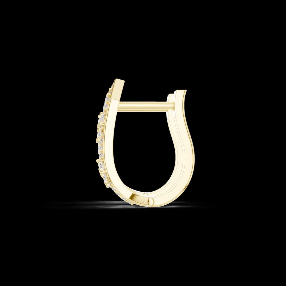 Top Notch lab grown diamond earring design - Image 6 Top Notch lab grown diamond earring design, view 6 of 6