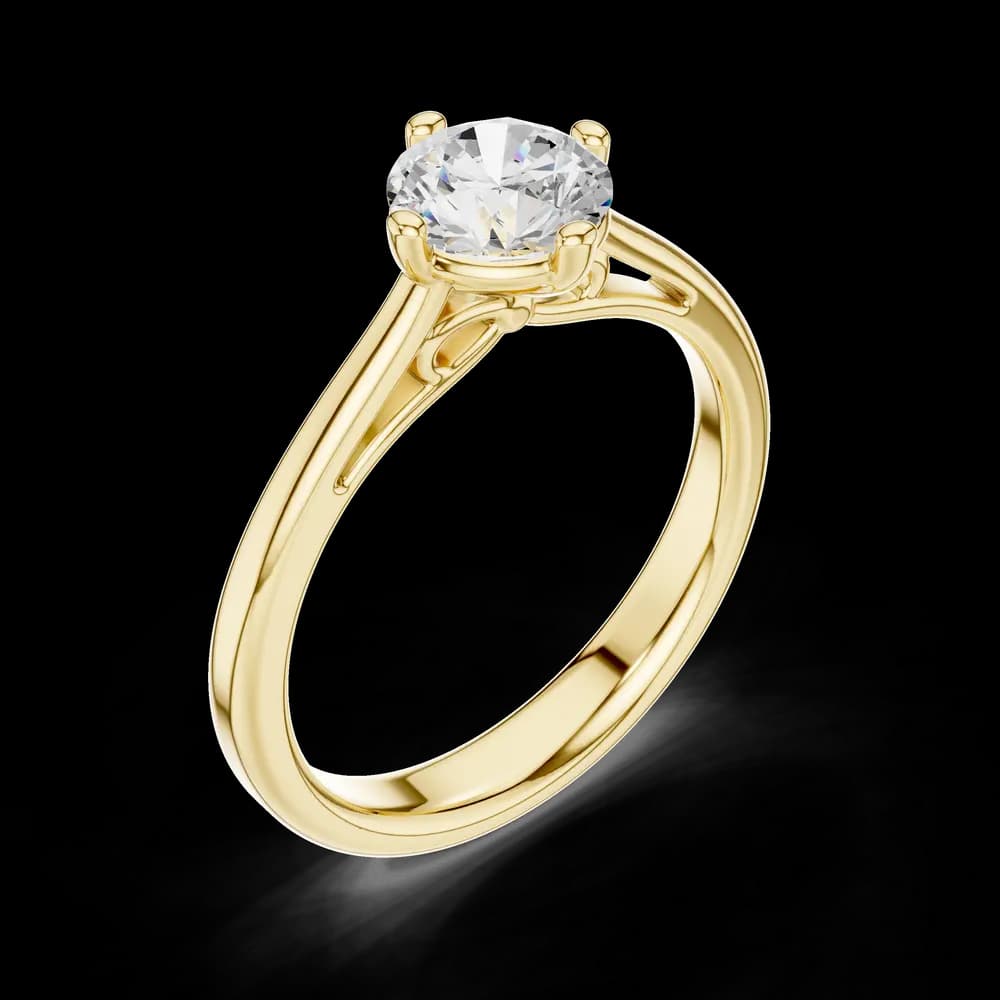 Topaz Timber Lab Grown Diamond Ring - Image 5 Topaz Timber Lab Grown Diamond Ring, view 5 of 6