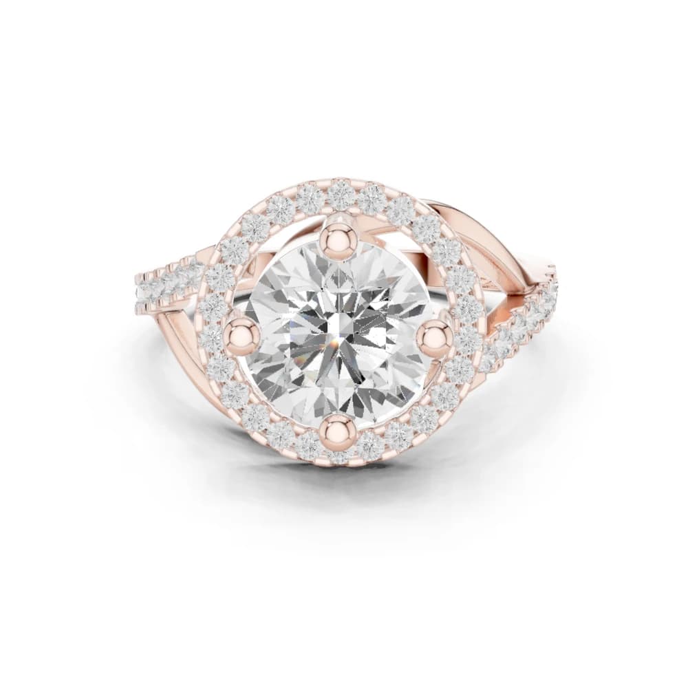 Tundra Moss Lab Grown Diamond Flush Signet Ring - Image 1 Tundra Moss Lab Grown Diamond Flush Signet Ring, view 1 of 9