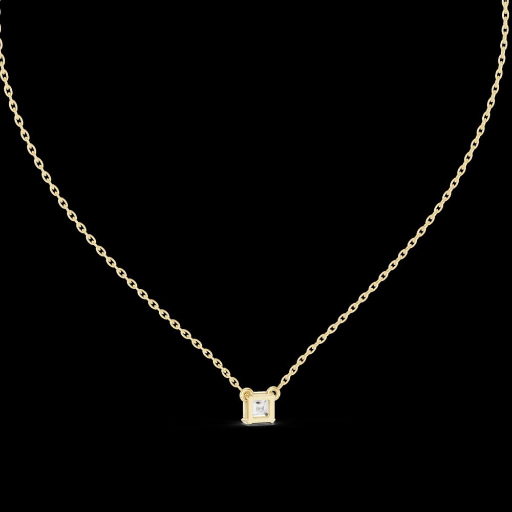 Twin Flame lab grown diamond pendant - Image 5 Twin Flame lab grown diamond pendant, view 5 of 6