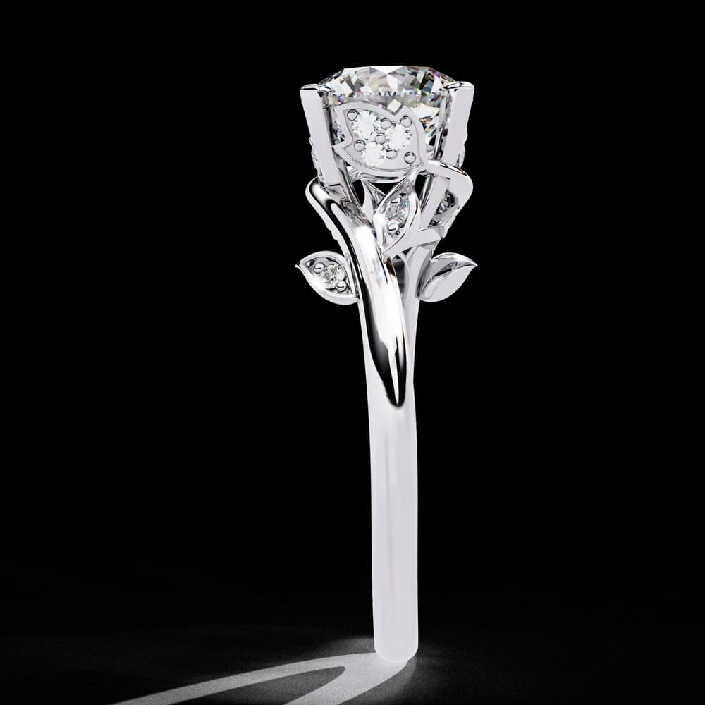 Twisted Vine Lab Grown Diamond Ring - Image 11 Twisted Vine Lab Grown Diamond Ring, view 11 of 13