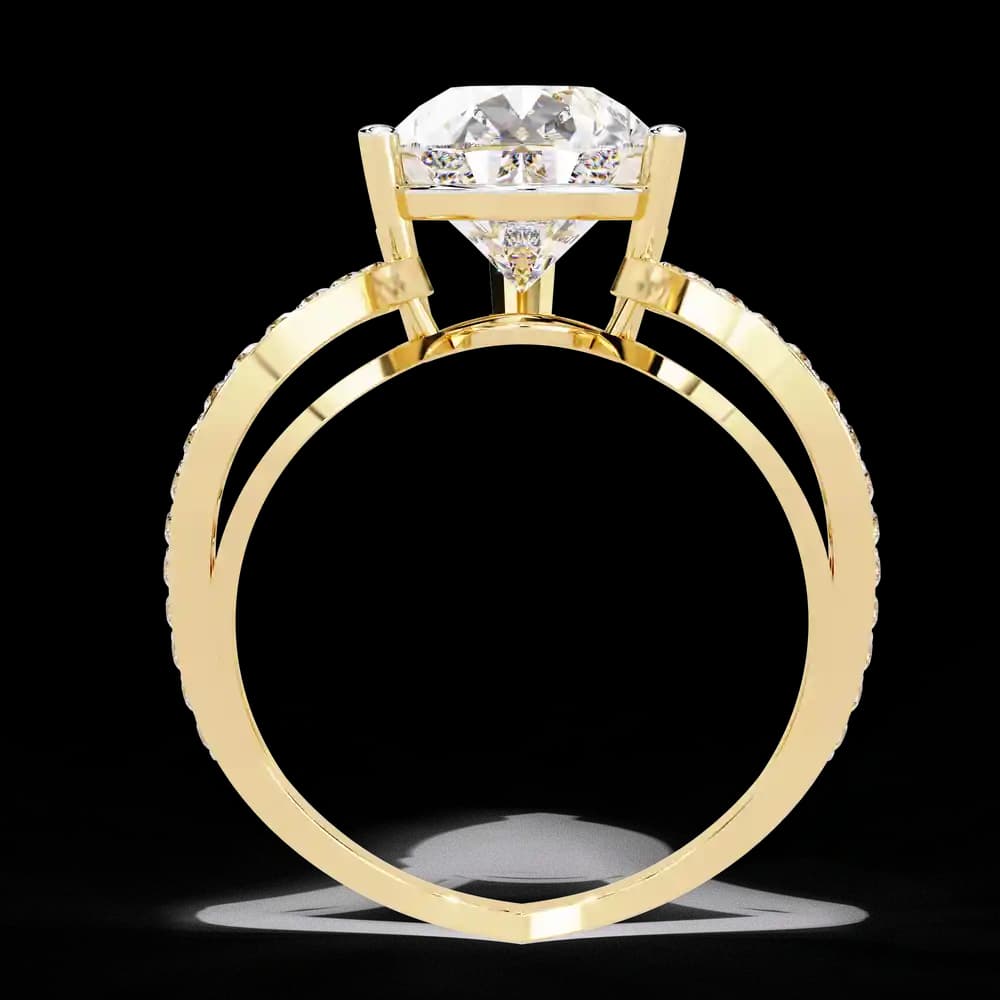 Pear-Cut Lab Grown Diamond Ring - Image 2 Pear-Cut Lab Grown Diamond Ring, view 2 of 5