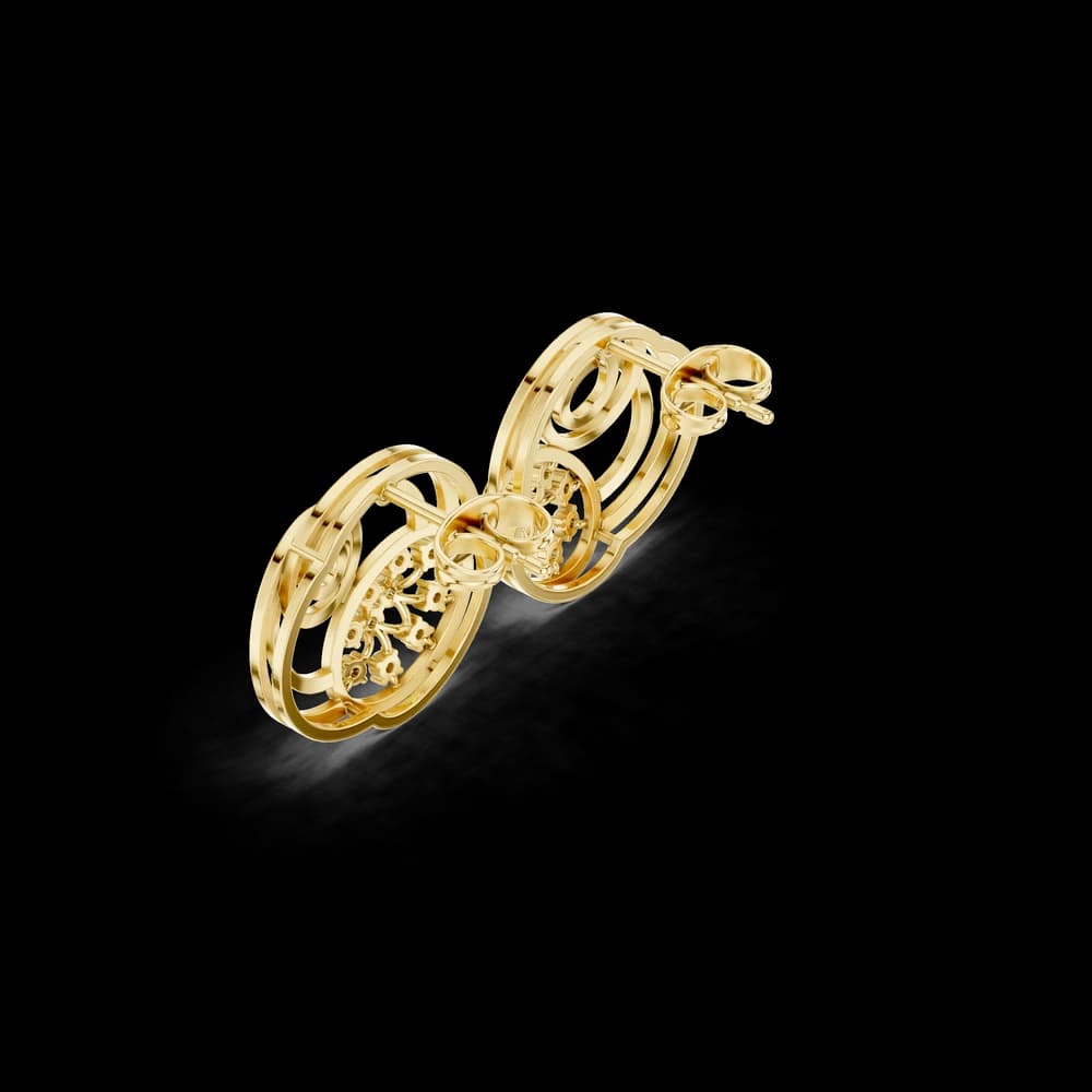Urban Edge Lab Grown Diamond Earrings Studs - Image 5 Urban Edge Lab Grown Diamond Earrings Studs, view 5 of 6