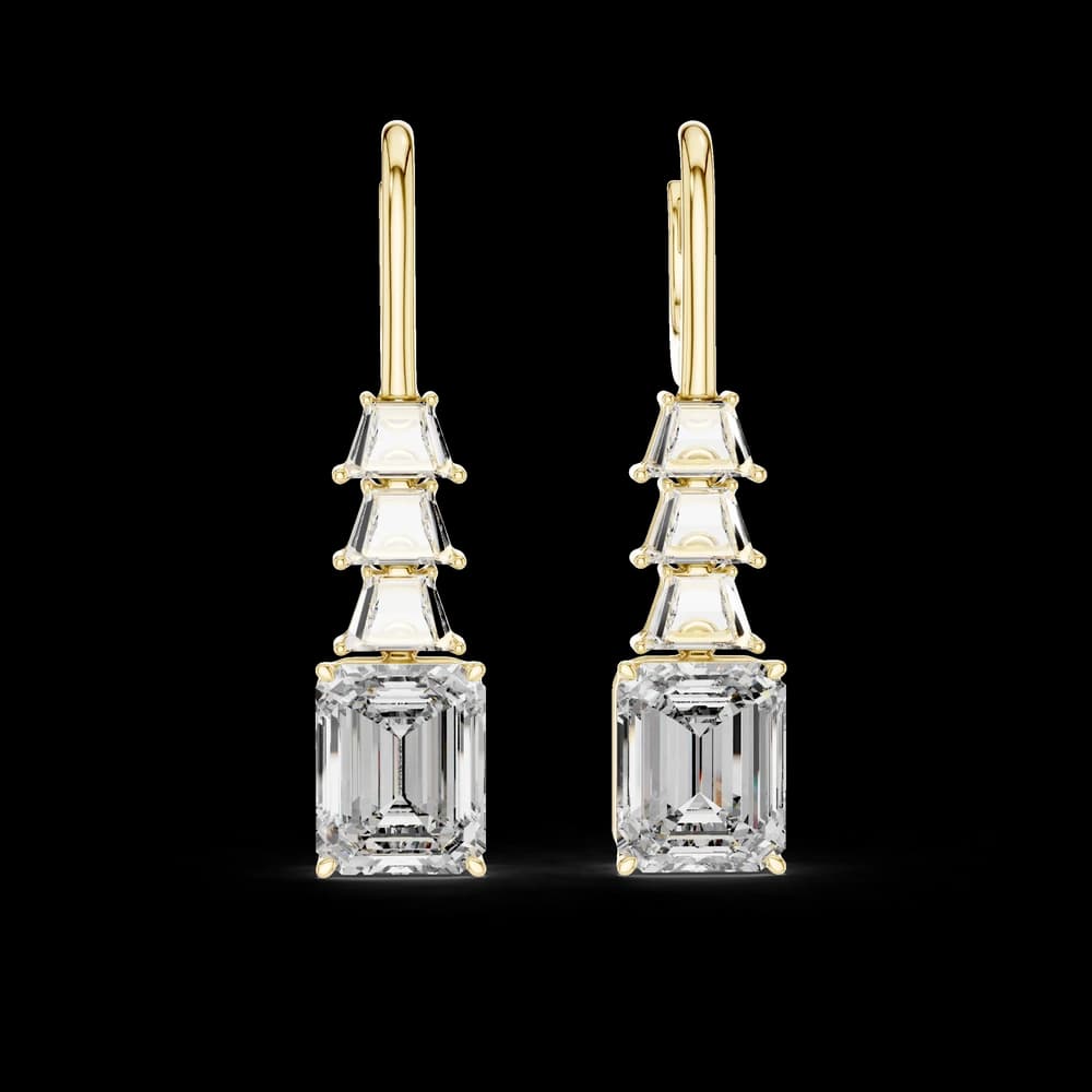 Urban Leverback Lab Grown Diamond Earrings - Image 1 Urban Leverback Lab Grown Diamond Earrings, view 1 of 4