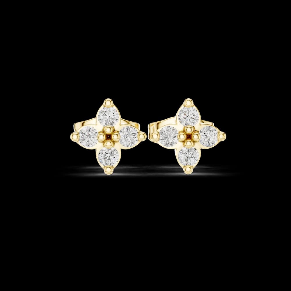 Urban Style lab grown diamond earring design - Image 3 Urban Style lab grown diamond earring design, view 3 of 6