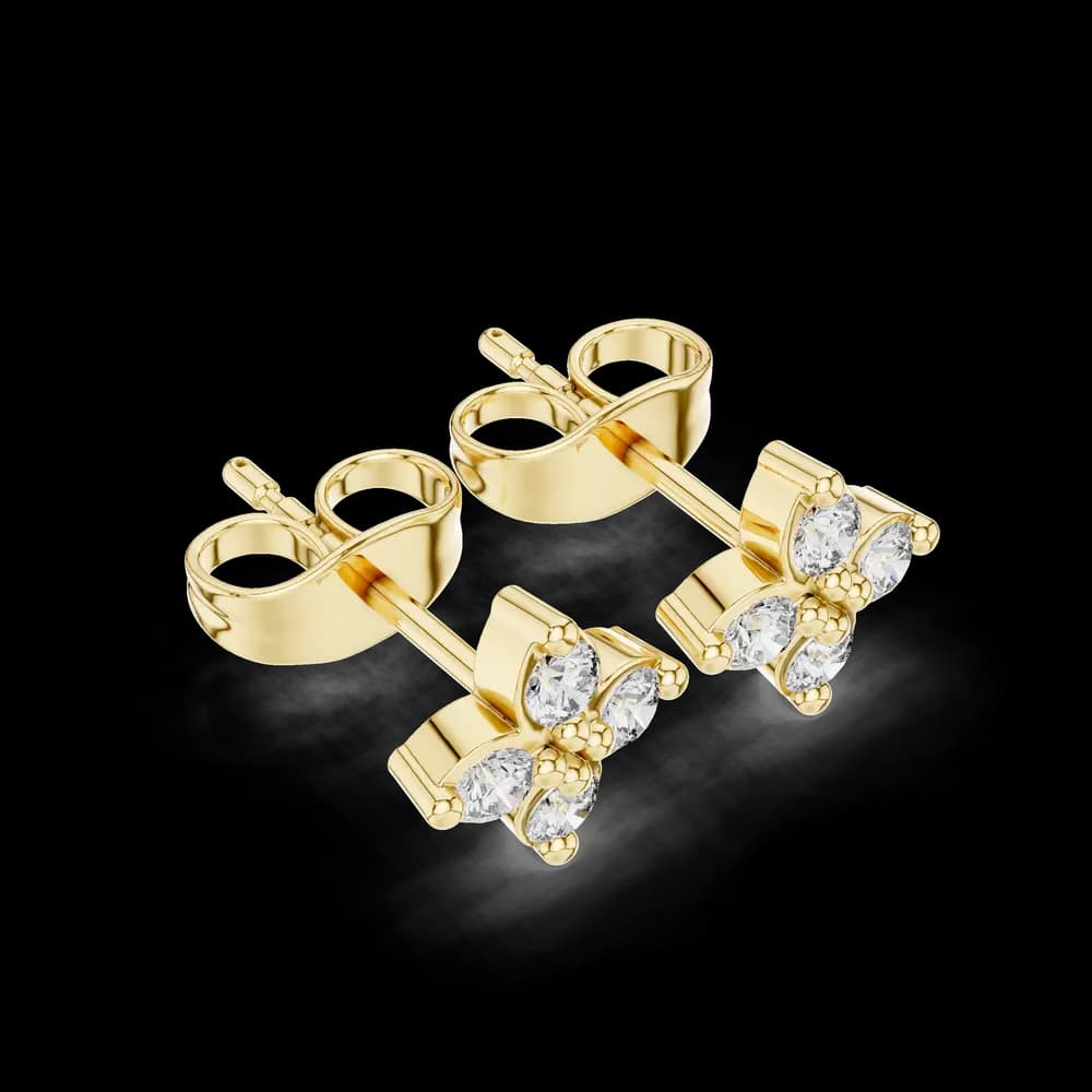 Urban Style lab grown diamond earring design - Image 5 Urban Style lab grown diamond earring design, view 5 of 6