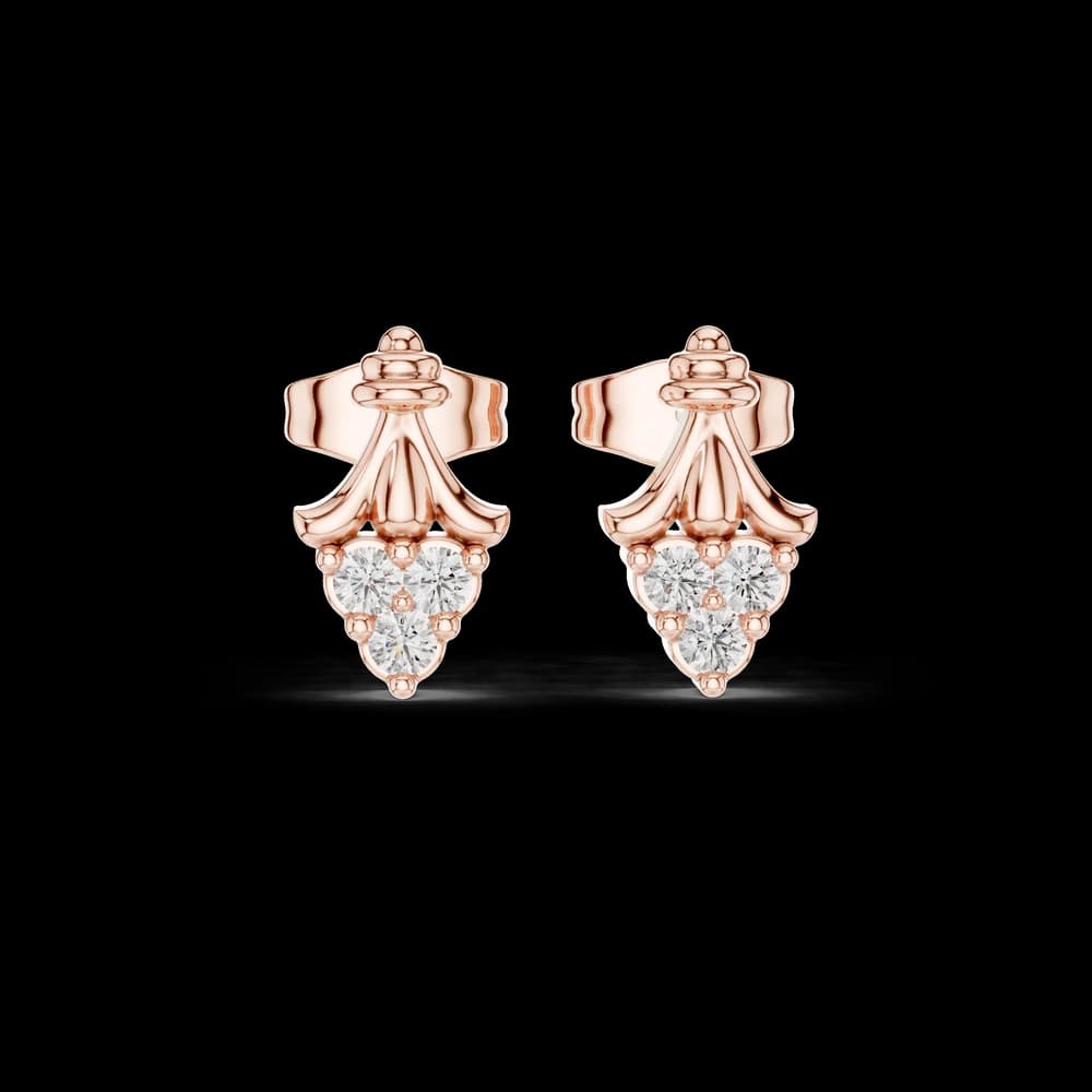 Vast Ocean lab grown diamond earring design - Image 1 Vast Ocean lab grown diamond earring design, view 1 of 6