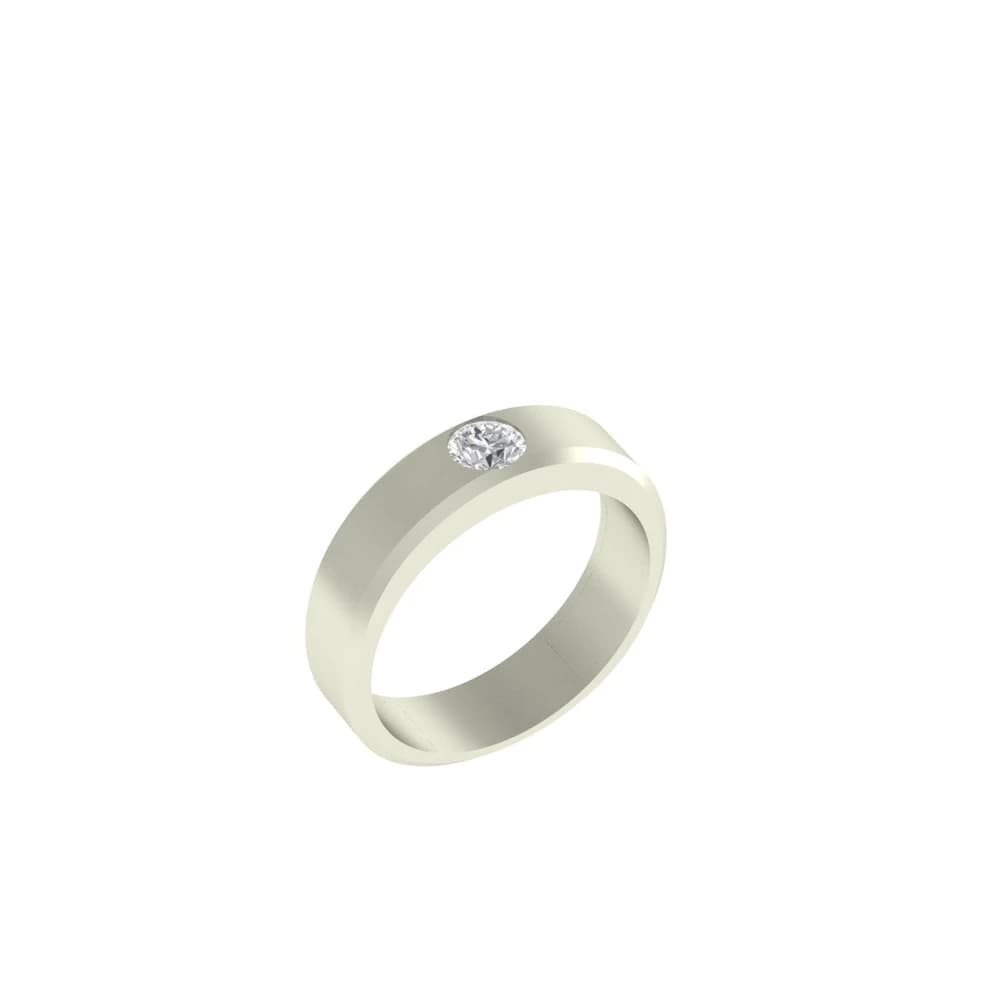 Velocity Flush-Set Lab Grown Diamond Signature Ring - Image 2 Velocity Flush-Set Lab Grown Diamond Signature Ring, view 2 of 4