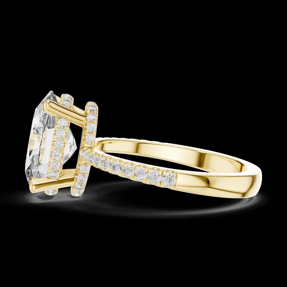 Velvet Lace Lab Grown Diamond Filigree Ring - Image 6 Velvet Lace Lab Grown Diamond Filigree Ring, view 6 of 6