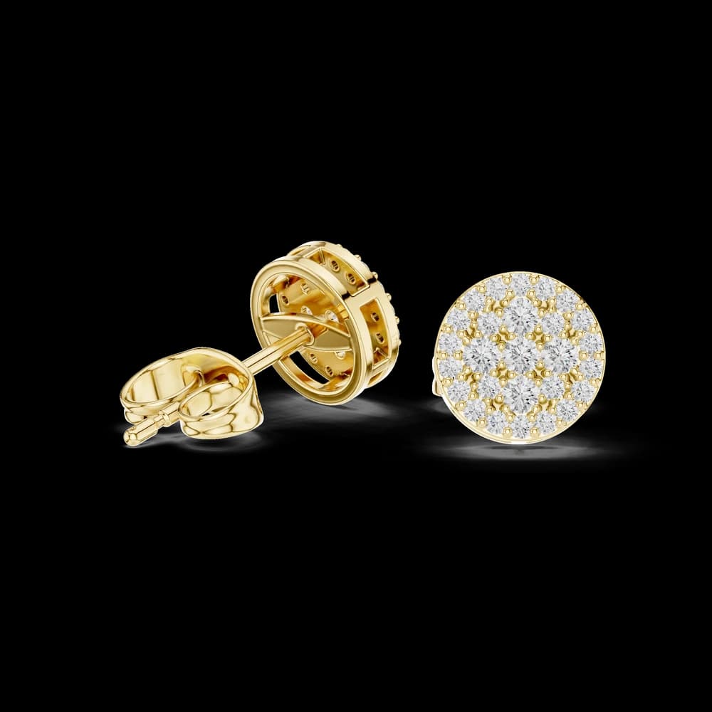 Velvet Night lab grown diamond earring design - Image 4 Velvet Night lab grown diamond earring design, view 4 of 6