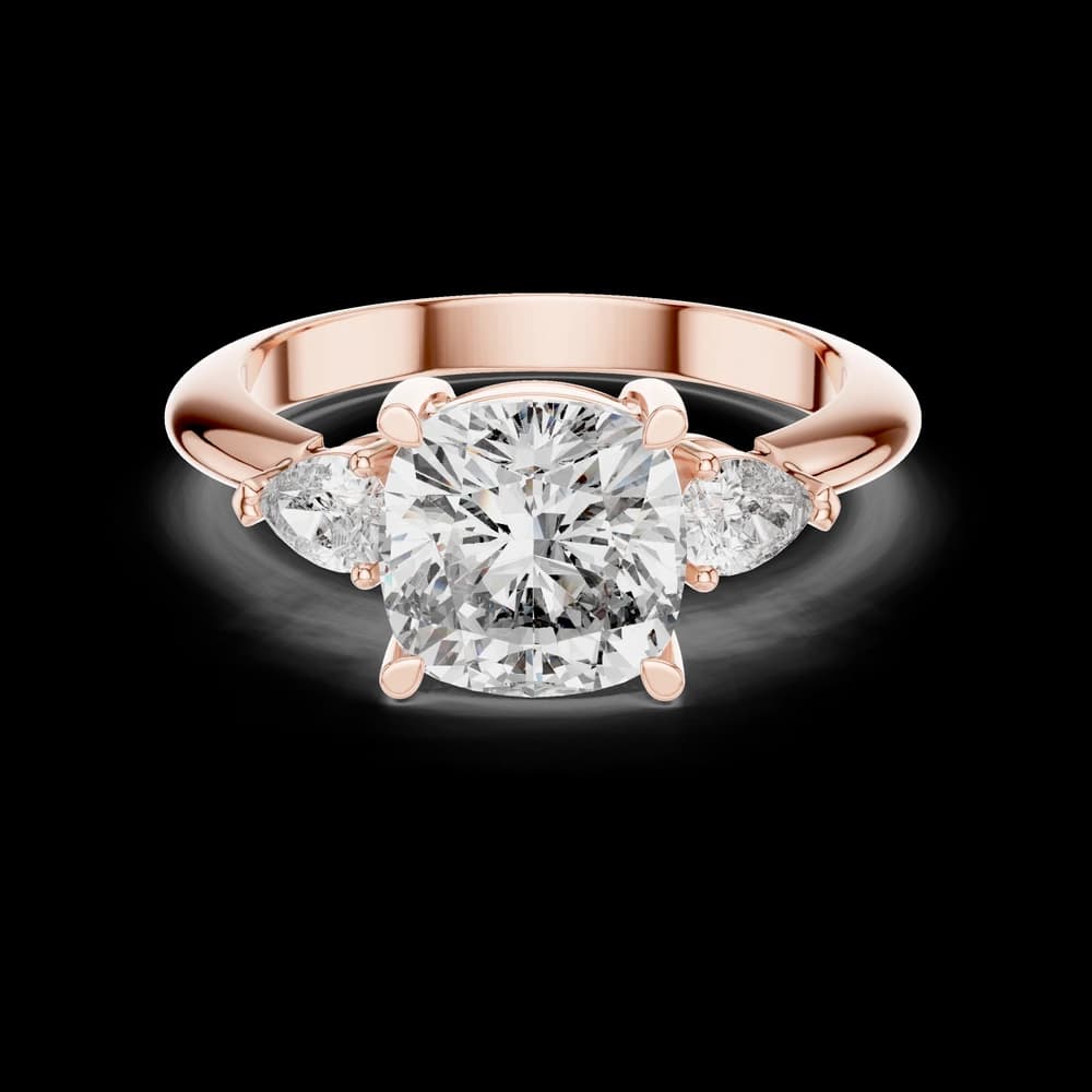 Velvet Petal Lab Grown Diamond Marquis Ring - Image 1 Velvet Petal Lab Grown Diamond Marquis Ring, view 1 of 6