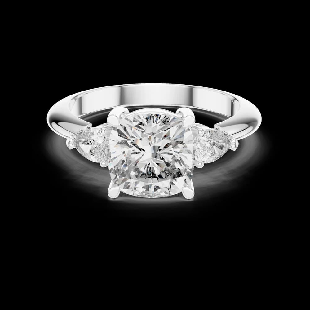 Velvet Petal Lab Grown Diamond Marquis Ring - Image 2 Velvet Petal Lab Grown Diamond Marquis Ring, view 2 of 6