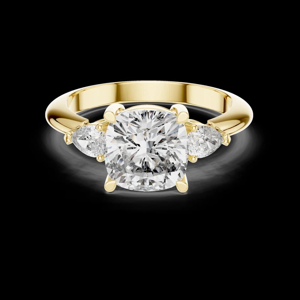 Velvet Petal Lab Grown Diamond Marquis Ring - Image 3 Velvet Petal Lab Grown Diamond Marquis Ring, view 3 of 6