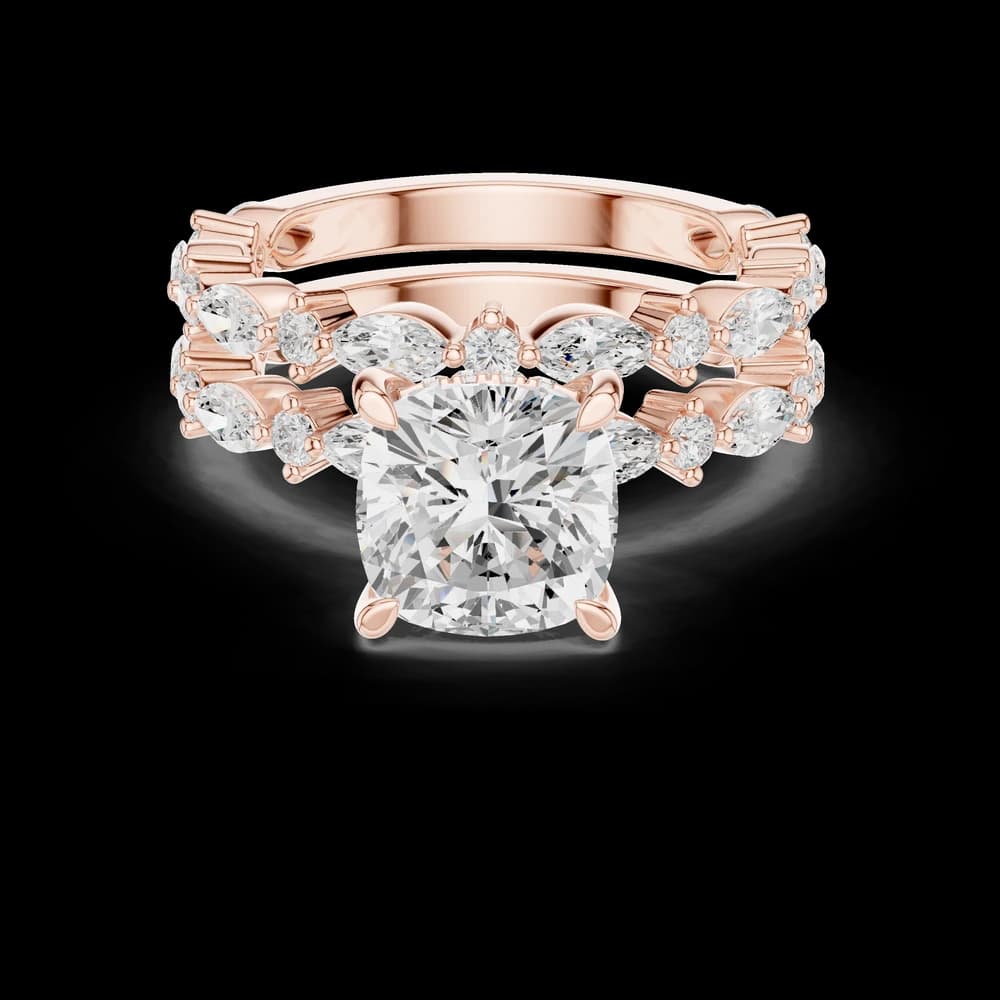 Velvet Petal Lab Grown Diamond Ring - Image 1 Velvet Petal Lab Grown Diamond Ring, view 1 of 6