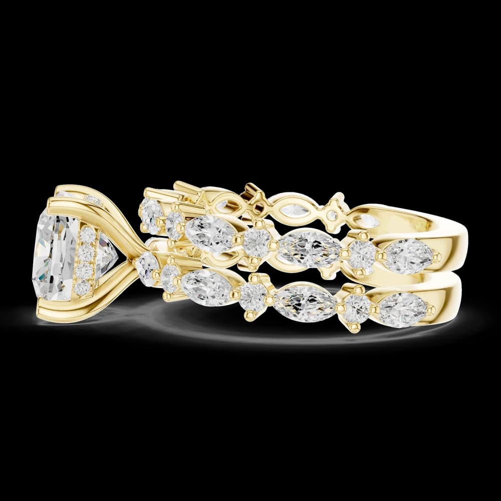 Velvet Petal Lab Grown Diamond Ring - Image 6 Velvet Petal Lab Grown Diamond Ring, view 6 of 6