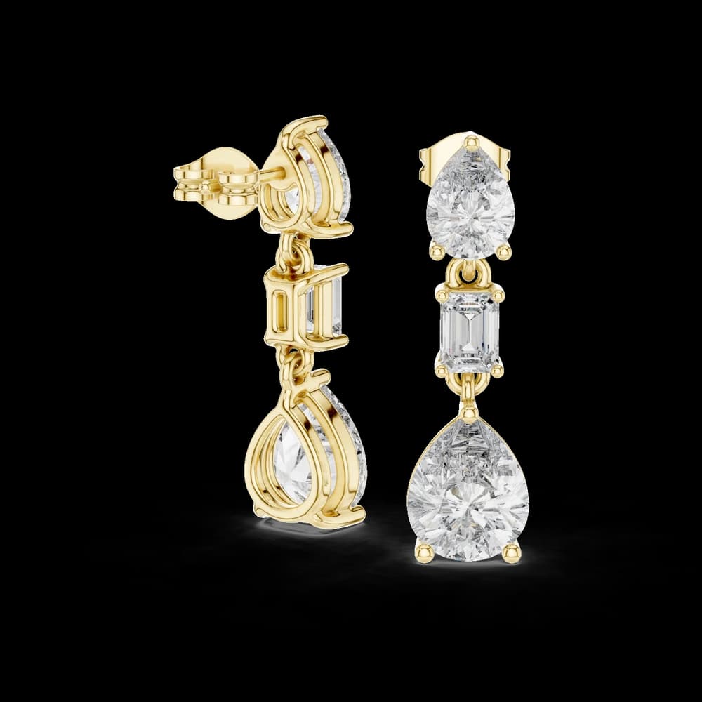 Venerable Lab grown diamond Earrings piece - Image 4 Venerable Lab grown diamond Earrings piece, view 4 of 6