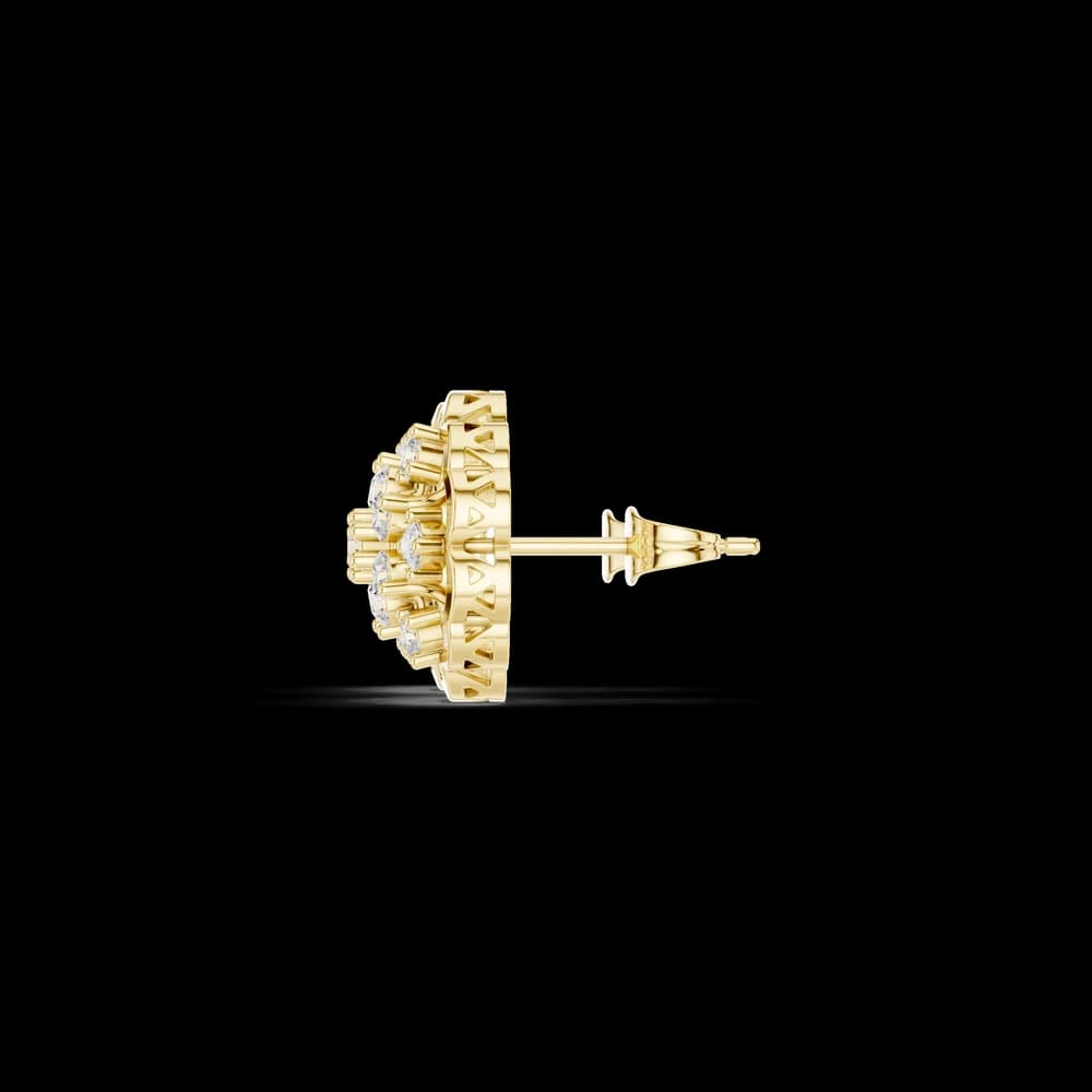Verdant Dew Lab Grown Diamond Earrings - Image 6 Verdant Dew Lab Grown Diamond Earrings, view 6 of 6