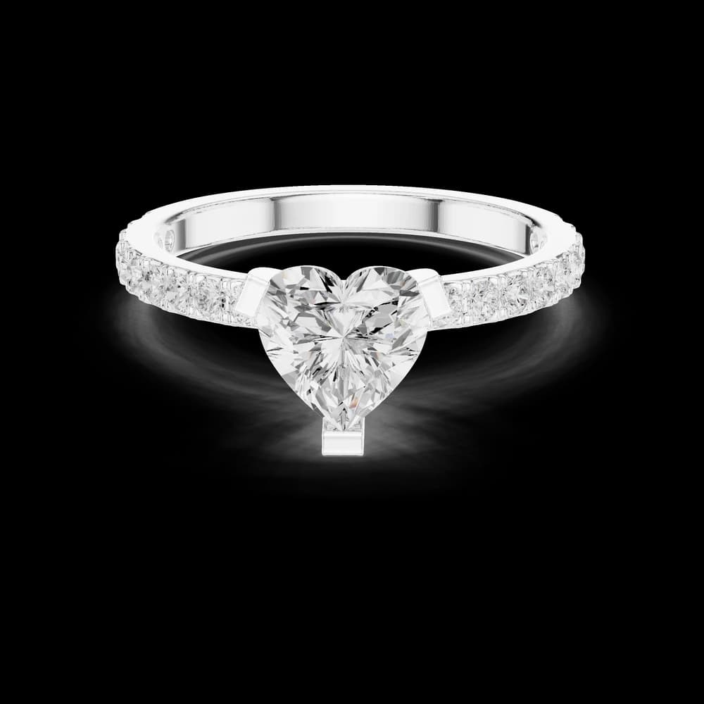 Vintage Glow Lab Grown Diamond Ring - Image 2 Vintage Glow Lab Grown Diamond Ring, view 2 of 6