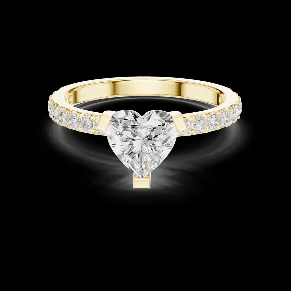 Vintage Glow Lab Grown Diamond Ring - Image 3 Vintage Glow Lab Grown Diamond Ring, view 3 of 6