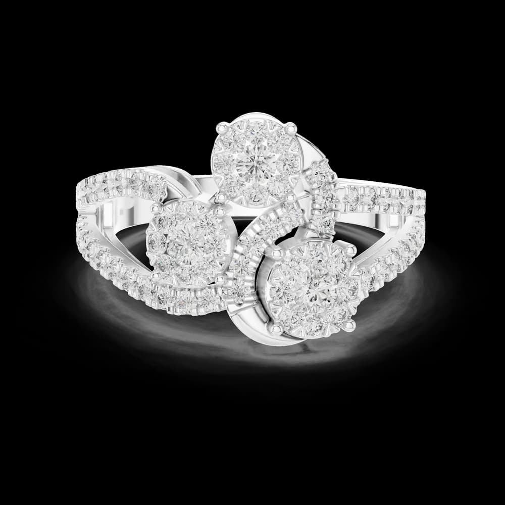 Visionary lab grown diamond women's ring - Image 2 Visionary lab grown diamond women's ring, view 2 of 6