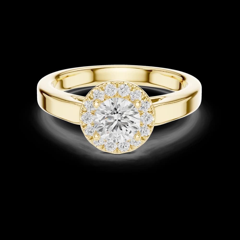 Vivid Color Lab grown diamond Rings design - Image 3 Vivid Color Lab grown diamond Rings design, view 3 of 6