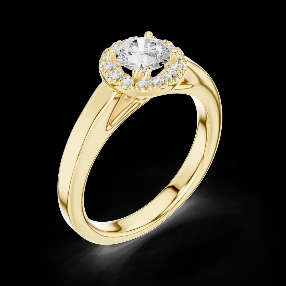 Vivid Color Lab grown diamond Rings design - Image 5 Vivid Color Lab grown diamond Rings design, view 5 of 6