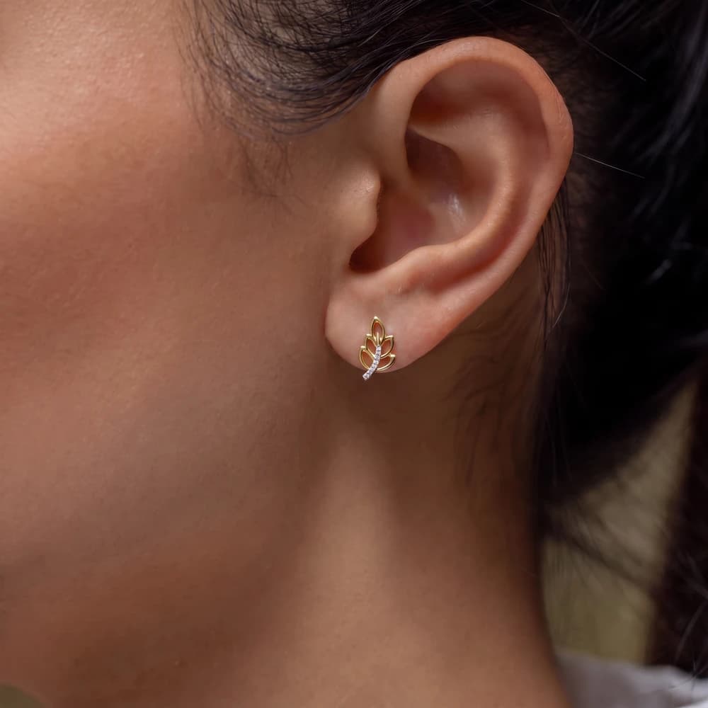 Vivid Lab grown diamond Earrings design - Image 1 Vivid Lab grown diamond Earrings design, view 1 of 7