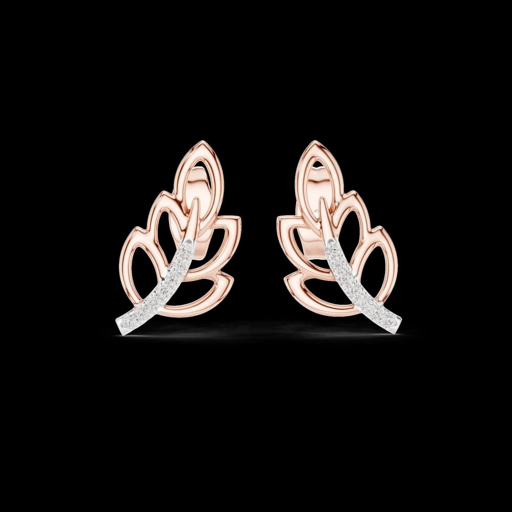 Vivid Lab grown diamond Earrings design - Image 2 Vivid Lab grown diamond Earrings design, view 2 of 7