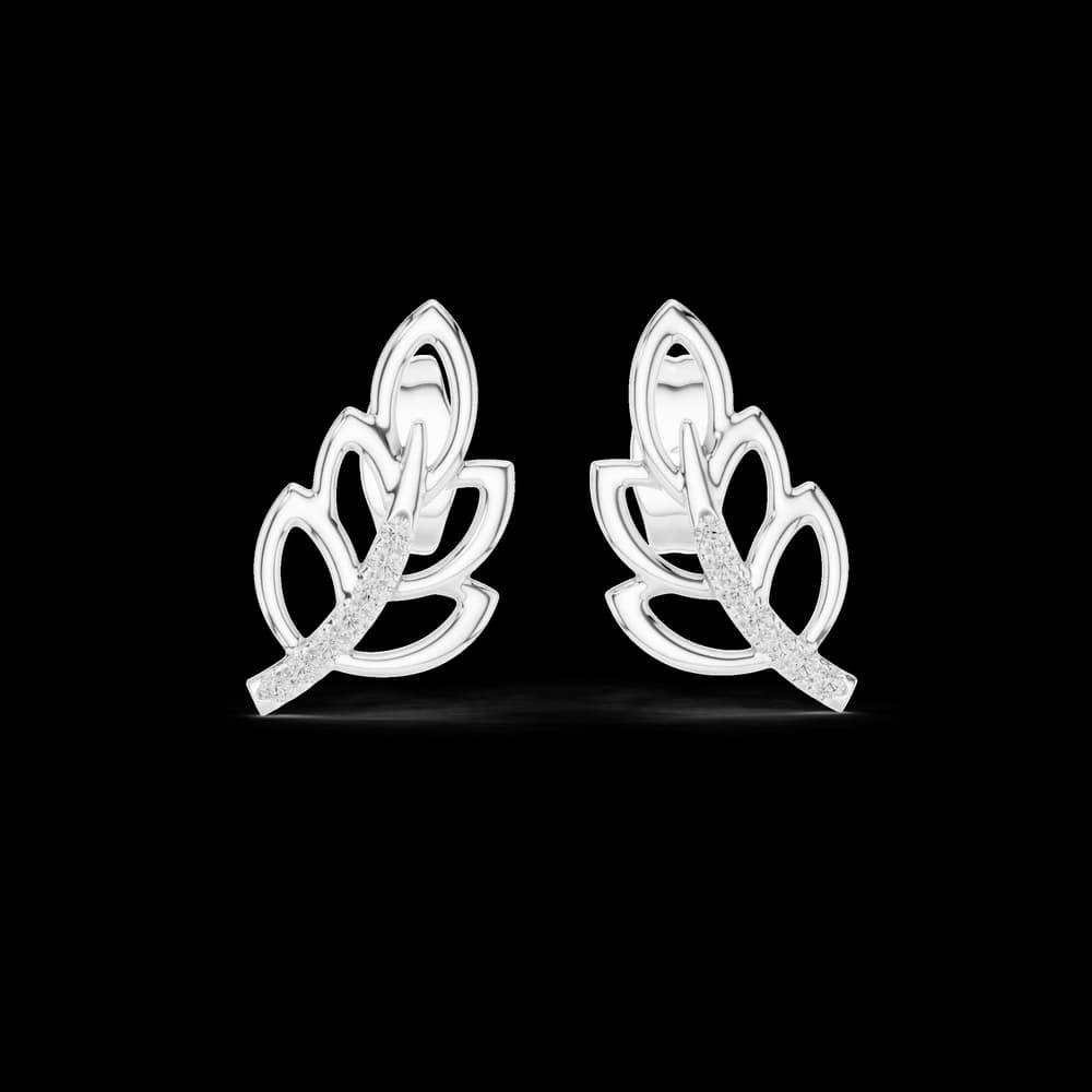 Vivid Lab grown diamond Earrings design - Image 3 Vivid Lab grown diamond Earrings design, view 3 of 7