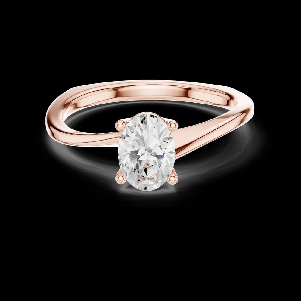 Vortex Velvet Lab Grown Diamond Ring - Image 1 Vortex Velvet Lab Grown Diamond Ring, view 1 of 6