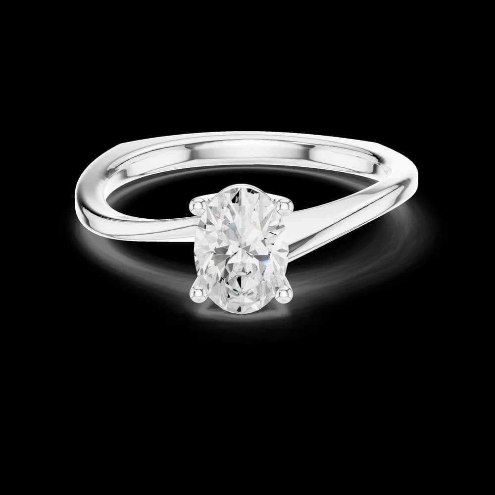 Vortex Velvet Lab Grown Diamond Ring - Image 2 Vortex Velvet Lab Grown Diamond Ring, view 2 of 6