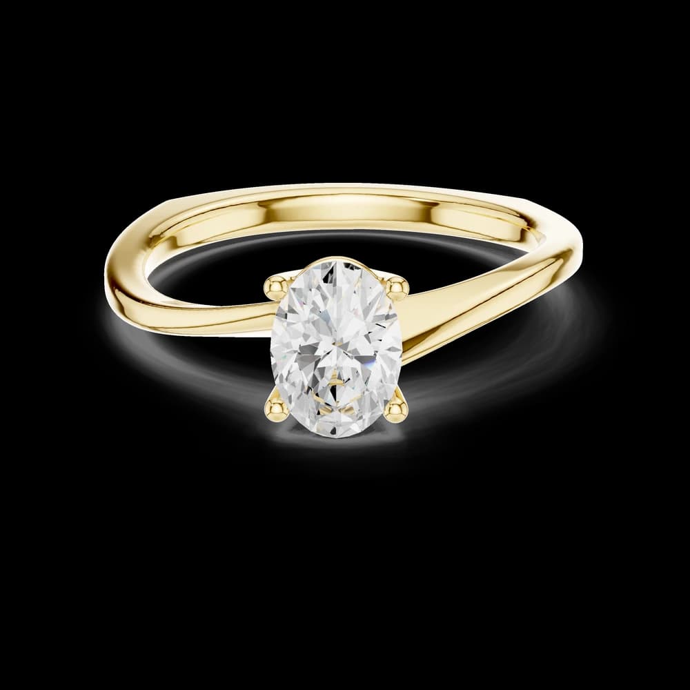 Vortex Velvet Lab Grown Diamond Ring - Image 3 Vortex Velvet Lab Grown Diamond Ring, view 3 of 6
