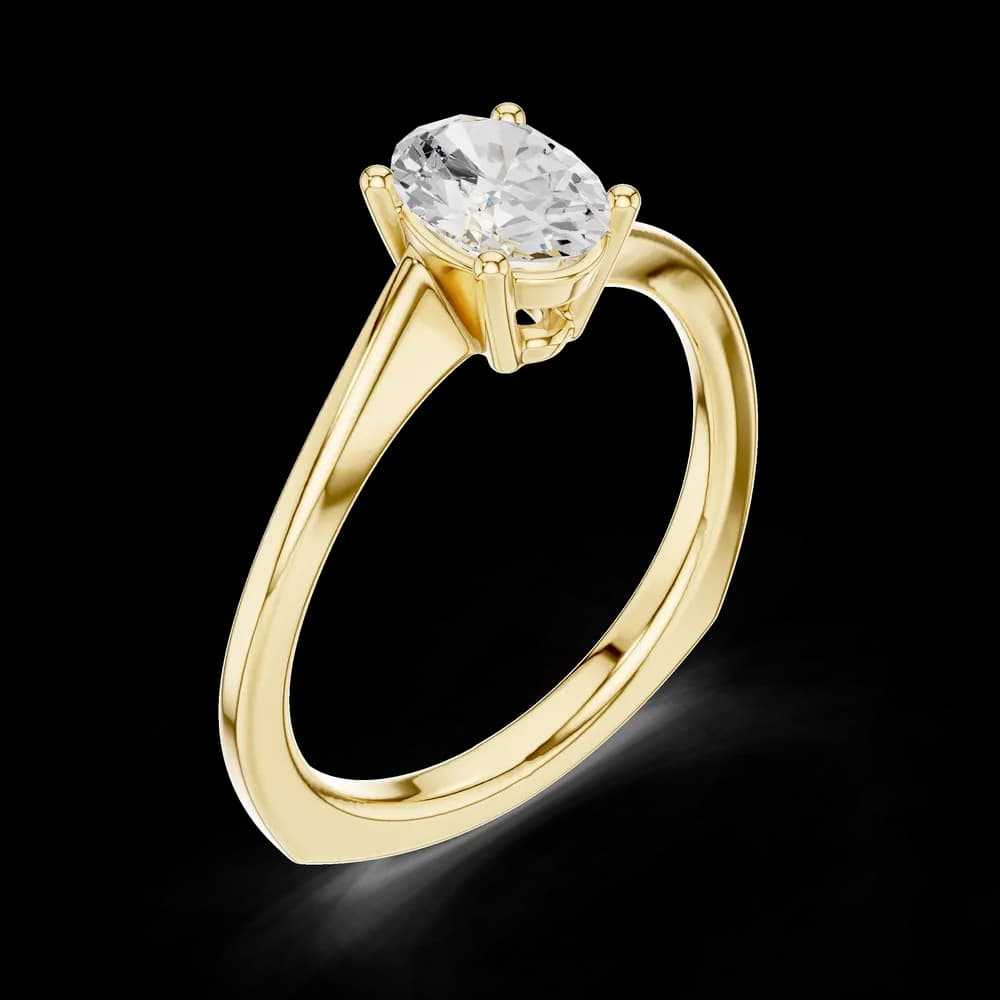 Vortex Velvet Lab Grown Diamond Ring - Image 5 Vortex Velvet Lab Grown Diamond Ring, view 5 of 6