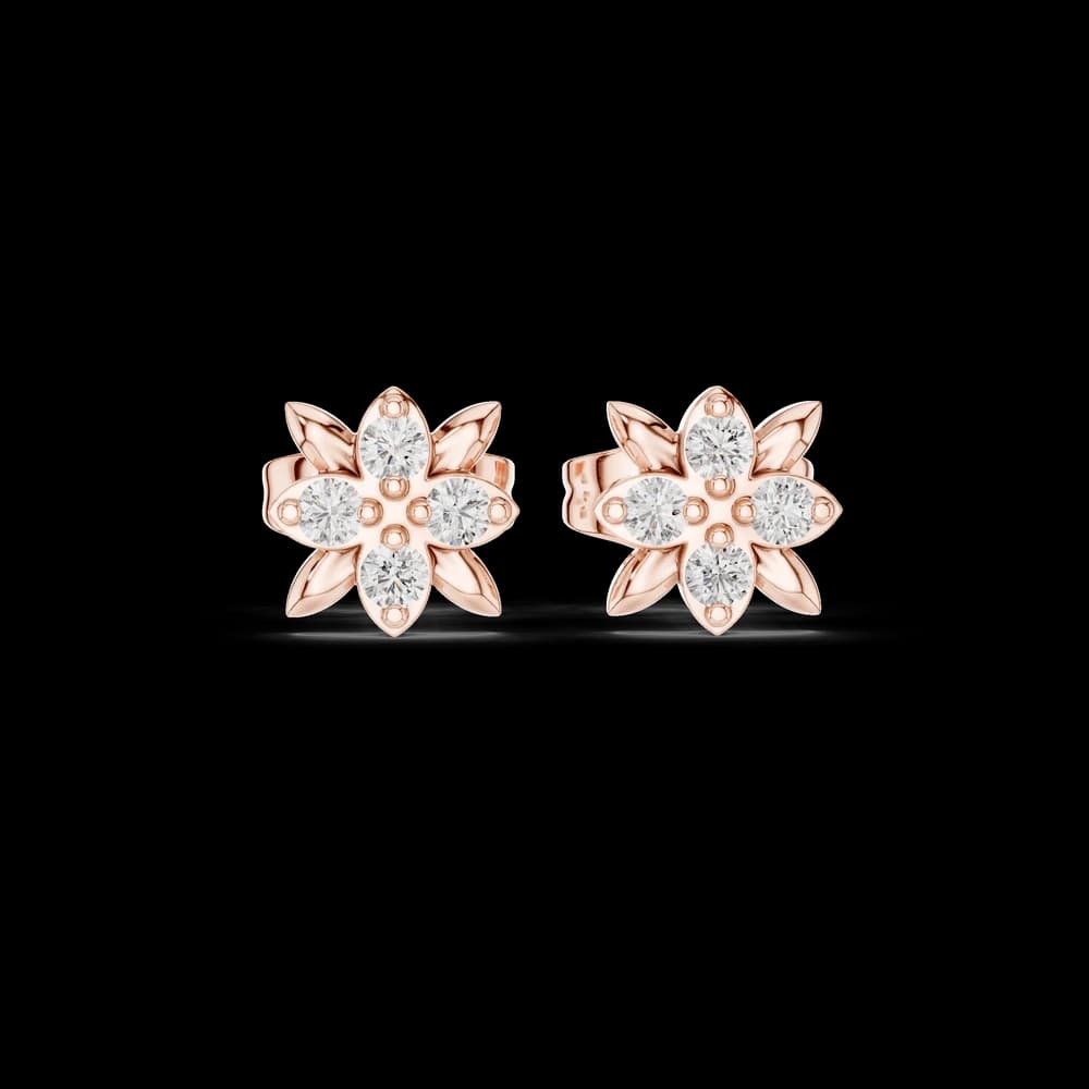 Warm Hug lab grown diamond earring design - Image 1 Warm Hug lab grown diamond earring design, view 1 of 6