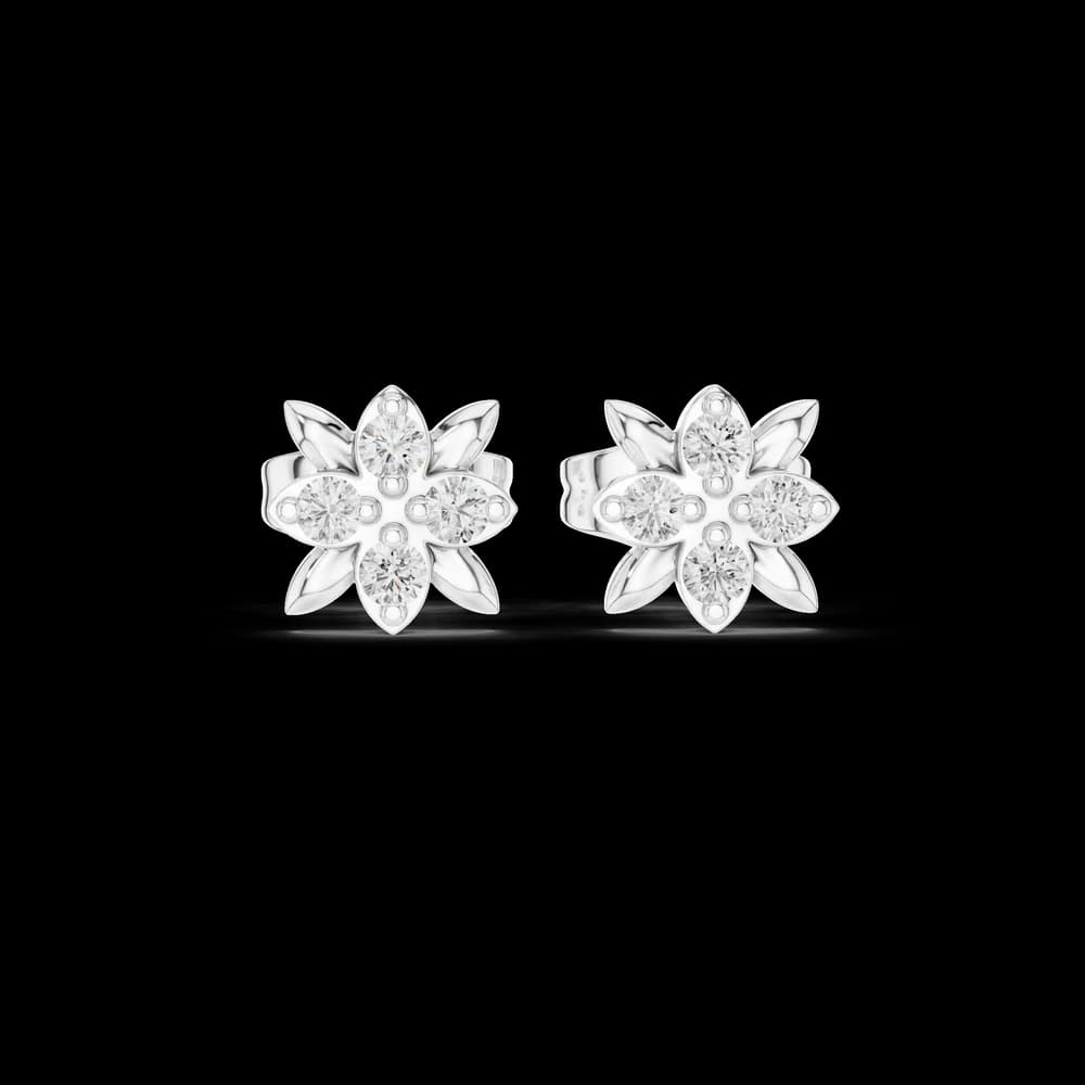Warm Hug lab grown diamond earring design - Image 2 Warm Hug lab grown diamond earring design, view 2 of 6