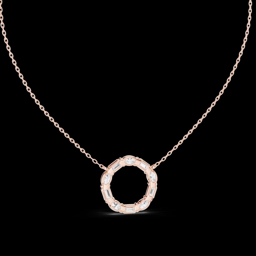 Wild Flower lab grown diamond pendant - Image 1 Wild Flower lab grown diamond pendant, view 1 of 6