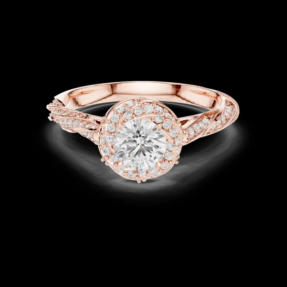 Wild Rose Lab grown diamond Rings design - Image 1 Wild Rose Lab grown diamond Rings design, view 1 of 6