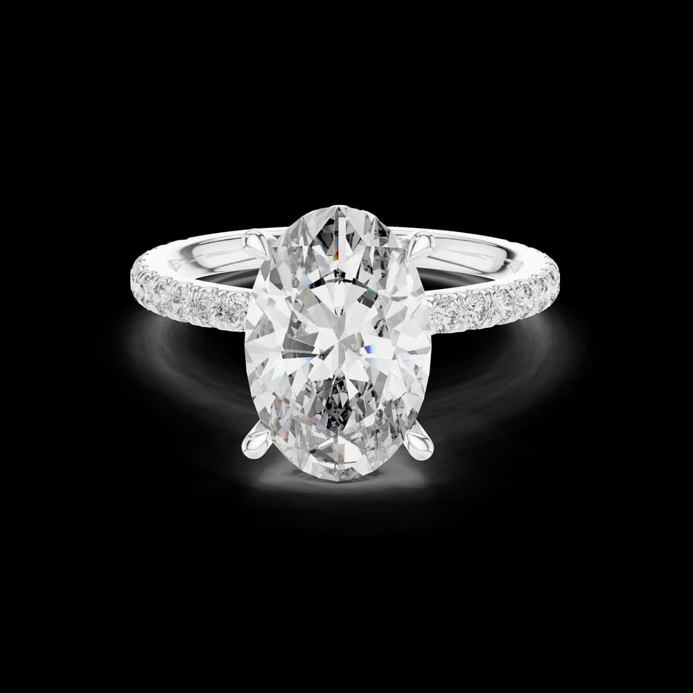 Willow Branch Lab Grown Diamond Vine Ring - Image 2 Willow Branch Lab Grown Diamond Vine Ring, view 2 of 6