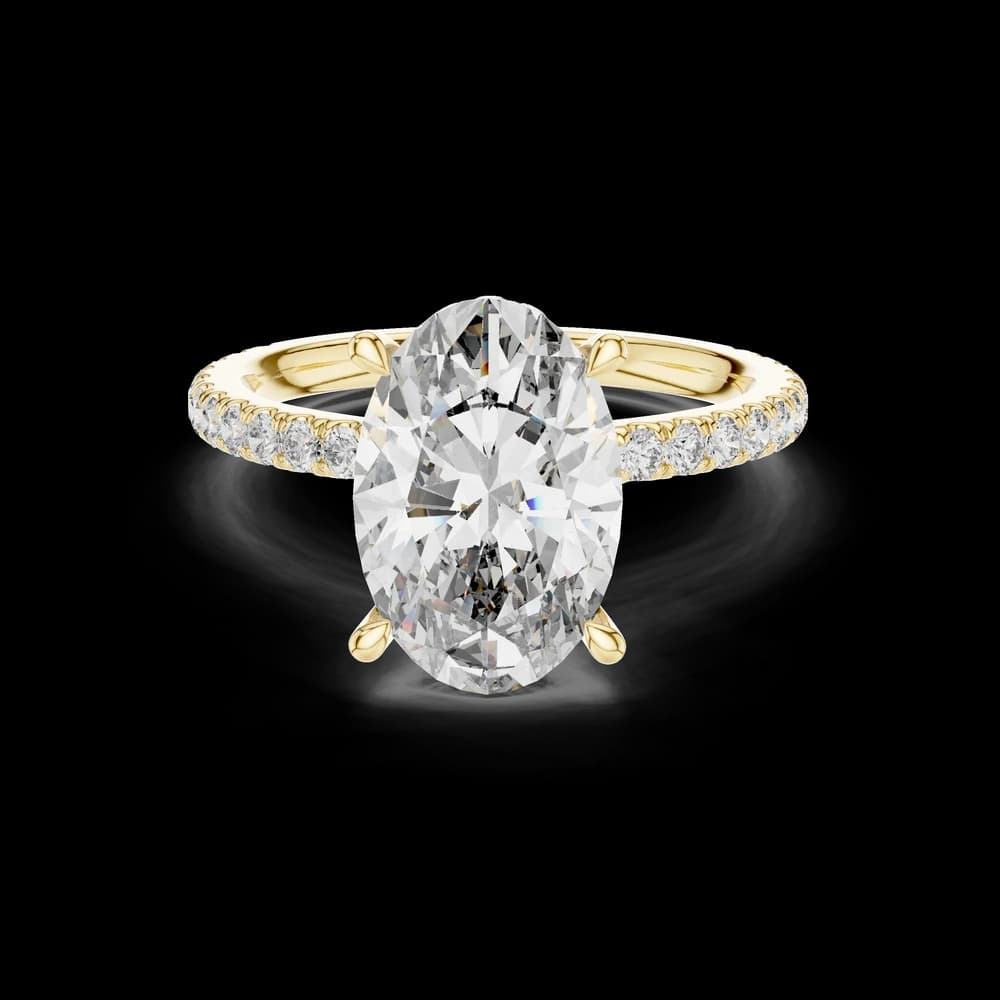 Willow Branch Lab Grown Diamond Vine Ring - Image 3 Willow Branch Lab Grown Diamond Vine Ring, view 3 of 6