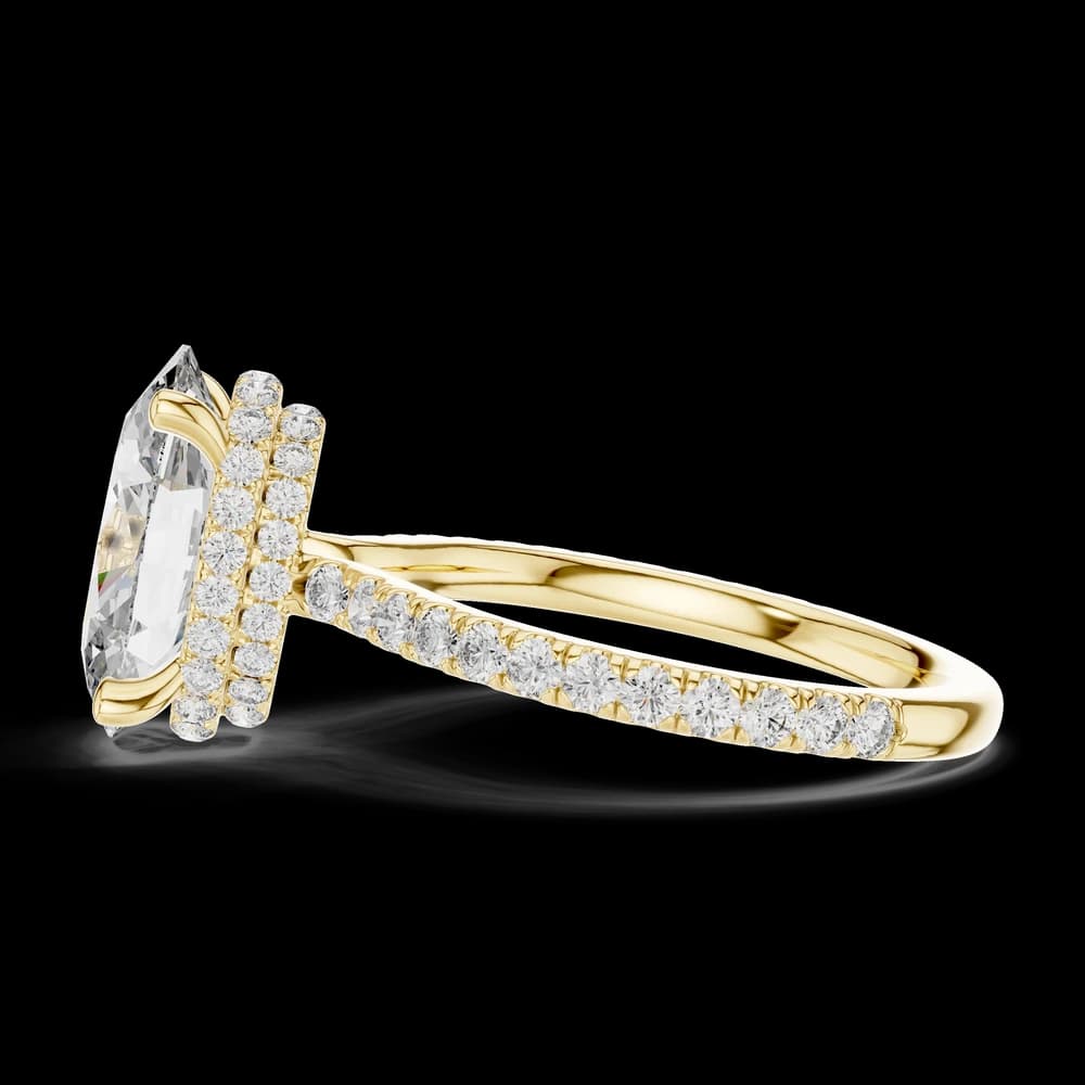 Willow Branch Lab Grown Diamond Vine Ring - Image 6 Willow Branch Lab Grown Diamond Vine Ring, view 6 of 6