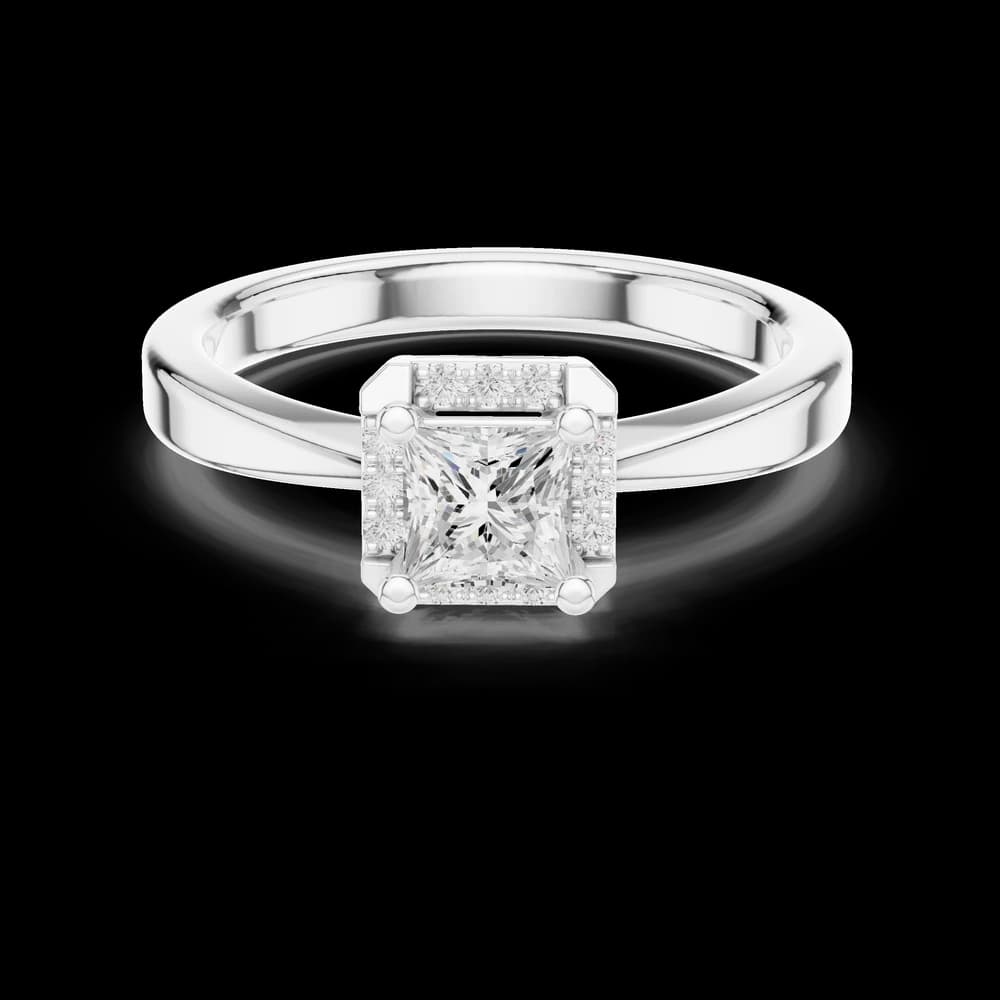 Winter Whisper Lab Grown Diamond Ring - Image 2 Winter Whisper Lab Grown Diamond Ring, view 2 of 6
