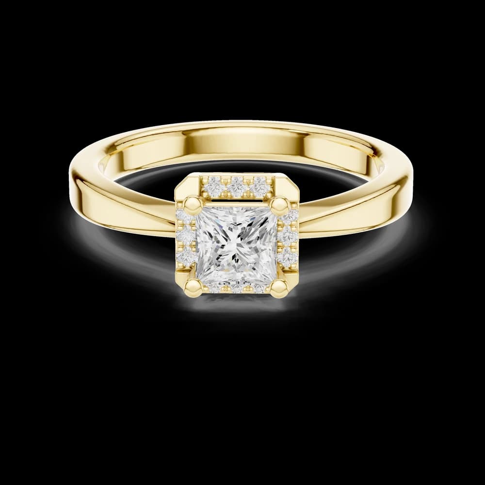 Winter Whisper Lab Grown Diamond Ring - Image 3 Winter Whisper Lab Grown Diamond Ring, view 3 of 6