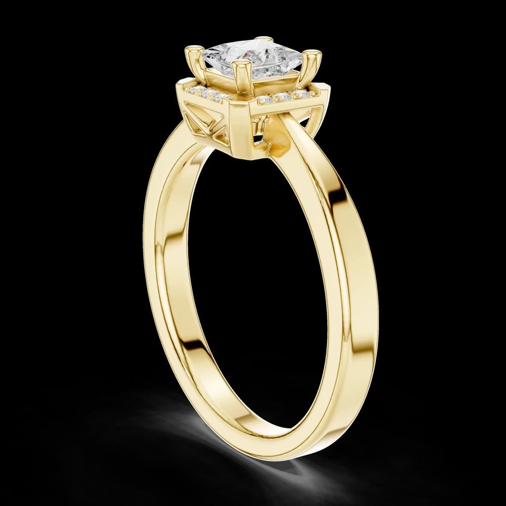 Winter Whisper Lab Grown Diamond Ring - Image 4 Winter Whisper Lab Grown Diamond Ring, view 4 of 6
