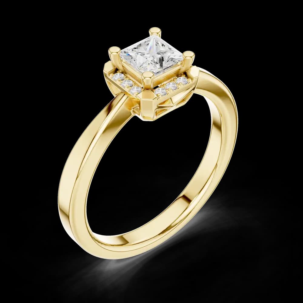 Winter Whisper Lab Grown Diamond Ring - Image 5 Winter Whisper Lab Grown Diamond Ring, view 5 of 6
