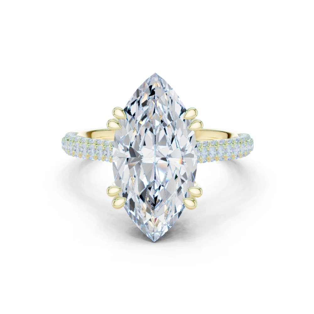 Winter Woods Lab Grown Diamond Twist Band Ring - Image 3 Winter Woods Lab Grown Diamond Twist Band Ring, view 3 of 9