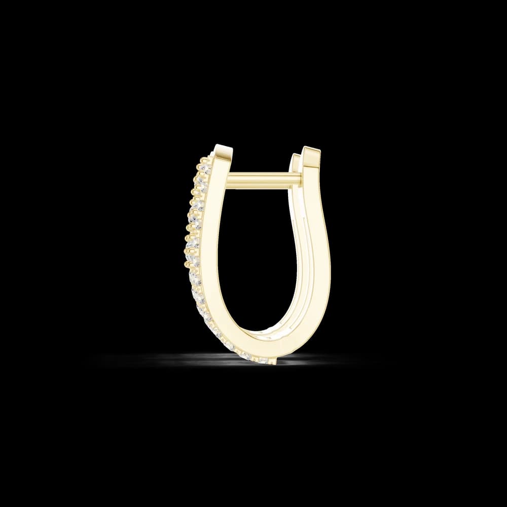 World View lab grown diamond earring design - Image 6 World View lab grown diamond earring design, view 6 of 6