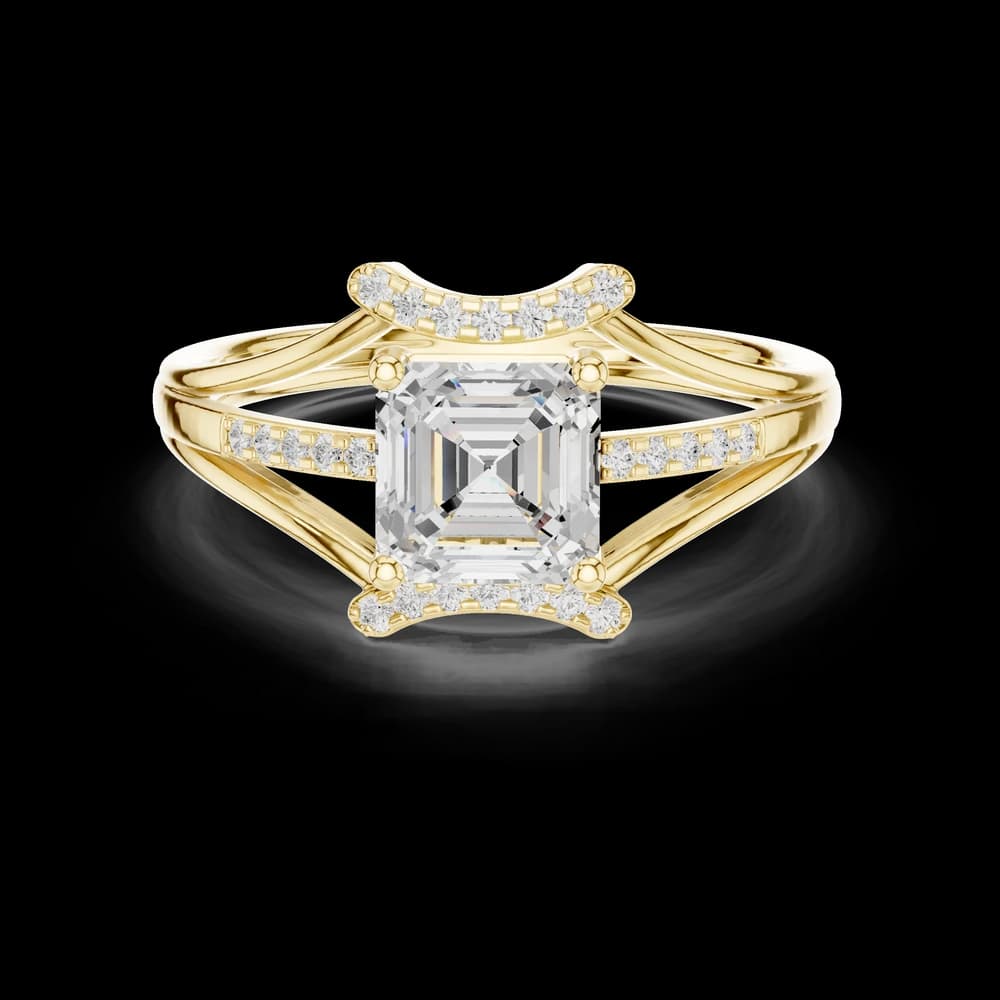 Zenith Horizon Lab Grown Diamond Ring - Image 3 Zenith Horizon Lab Grown Diamond Ring, view 3 of 6