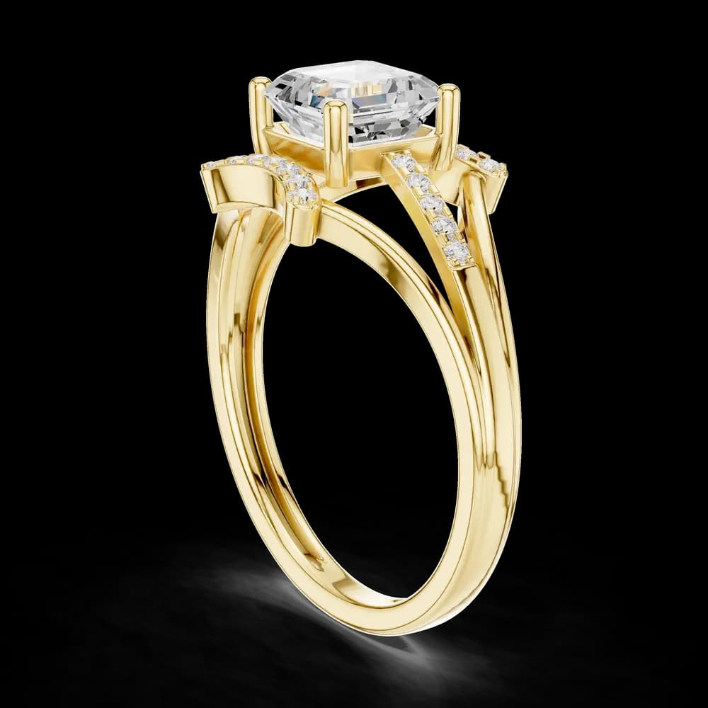 Zenith Horizon Lab Grown Diamond Ring - Image 4 Zenith Horizon Lab Grown Diamond Ring, view 4 of 6