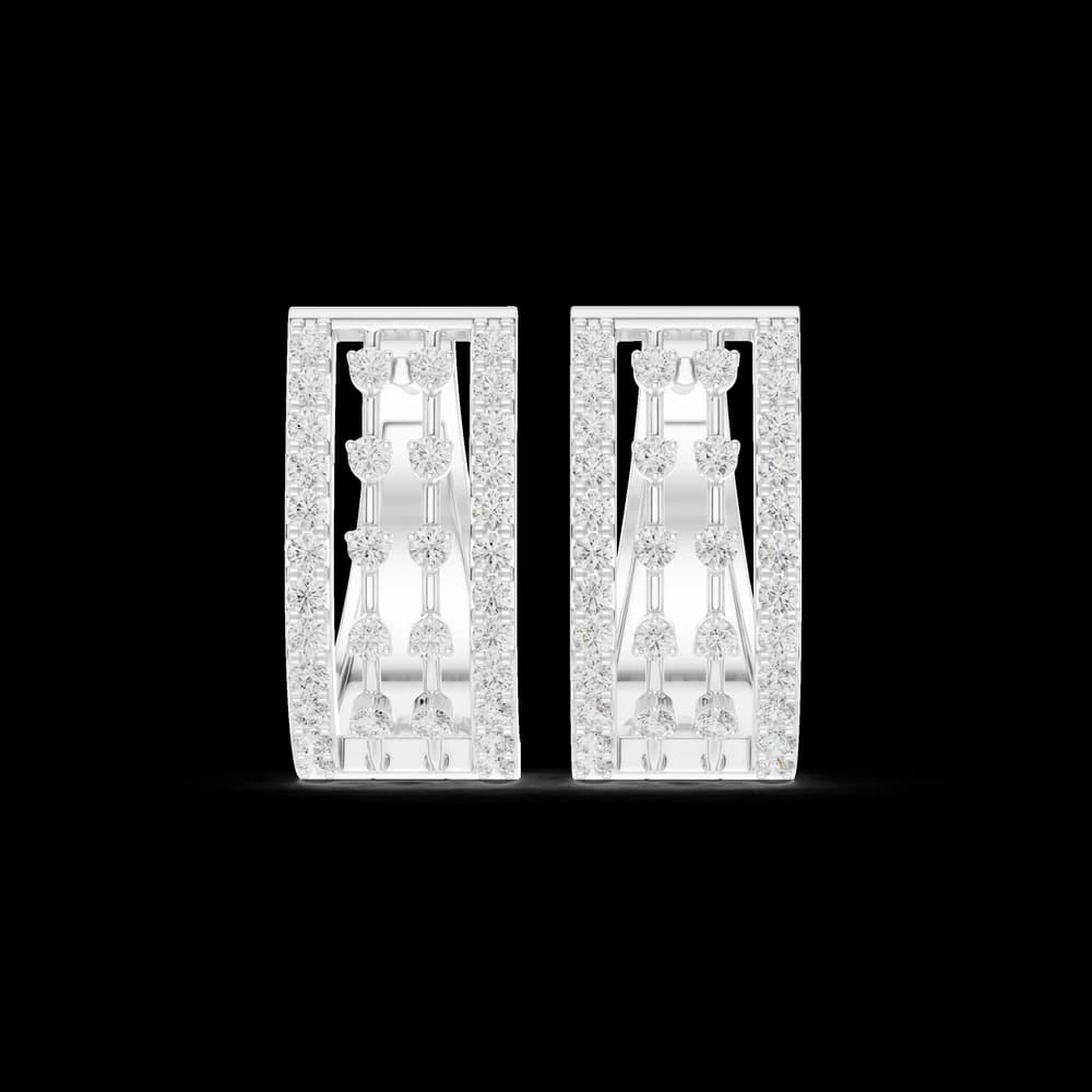 Zephyr Wind Lab Grown Diamond Earrings Jewelry - Image 2 Zephyr Wind Lab Grown Diamond Earrings Jewelry, view 2 of 6